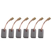 6 vnt., Anglies šepetėliai Bosch 6,5x8x13mm GWS 7-100 GWS 7-115 E GWS 7-125 GOP250CE