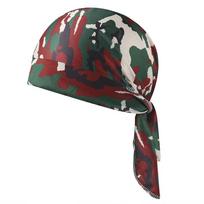 Kamufliažinė galvos juosta Nosinė Galva Vyras Piratų Skrybėlė Dviračio gaubtas Apsauga nuo saulės Sportas Kvėpuojantis spausdintas galvos skara Bandana For 55-58CM