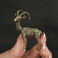 Ožkos Žalvario Papuošalai Antikvariniai Kūrybingi Stalo Arbatos Augintinio Dekoracija Zodiako Avies Rankdarbiai Stalo Papuošalai LLL0535