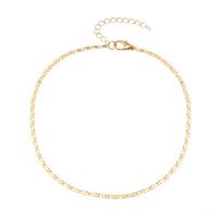 Seaside Beach Anklet: Simple Street Style Barefoot Chain Jewelry auksas