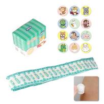 120 vnt./dėžutė, vandeniui atspari kvėpuojanti apvali juosta, skirta vaikų žaizdų priežiūrai 120Pcs/Box