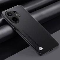 For  Vivo X200 FE Luxury Plain PU Leather Phone Case For VIVO S30 Pro Mini Matte Silicone Soft Shockproof Bumper Phone Cover For VOVO S30Pro MINI juoda