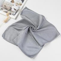 Microfiber Lint-Free Glass Cleaning Cloth for Mirrors and Wine Glasses 30x40cm (35-36g) šviesiai pilka spalva