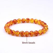 Madingi apyrankės 8mm 10mm Natūralūs apvalūs brangakmeniai karoliukai ir apyrankė Krištolo kvarcas Pulsera Papuošalų gamyba