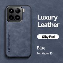 For Xiaomi 15 14 13 12 Pro Light Luxury SheePskin Case For Mi 14 13 12 T Pro 13Lite  With Magnetic Suction Phone Case Xiaomi 13T Pro mėlyna