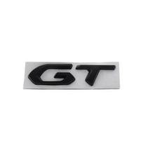 3D Premium GT automobilio variklio dangčiui, sparnui, bagažinei, galiniam dangčiui, pavadinimo lentelės, lipduko, emblemos, lipduko black