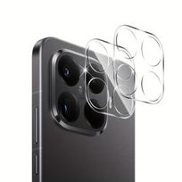 2 vnt. skirta Xiaomi 15T Xiaomi 15T Pro grūdinto stiklo kameros objektyvo apsauga, 9H kietumas, atsparus įbrėžimams kameros apsauginė plėvelė, HD skaidrus stiklas Xiaomi 15T Pro balta