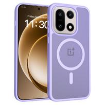 Odos pojūčio magnetinis telefono dėklas OnePlus 15 5G 6,78 colio Magsafe belaidžio įkrovimo TPU rėmelis Kietas plastiko galinis dangtelis Fundas For OnePlus 15 juoda