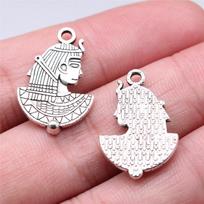 Pakabukai Egipto Faraonas Vyriausiasis Pakabukai Vintažiniai Papuošalų Reikmenys QC048 A06-10pcs-23x16mm