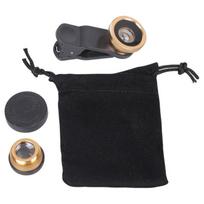 Universal Camera Lens 3 In 1 Camera Lens Clip Lens for Most Phone Wide Angle Macro Fish Eye Lens Clip On Lens Portable auksas