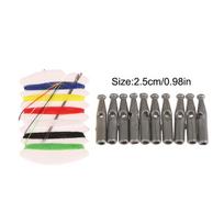 10 vnt. sulankstomo skėčio karkaso dangtelis Plastikinės metalinės dalys Komponentai Metaliniai skėčio kotelio karoliukai 2.5cm