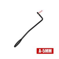 Fender Squier Strat Gitaros Įrankis Vibrato Svirtis Gitaros Rankenėlė Nešiojama Rankena Patarimai Gitara Black-5MM