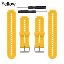 Solid Color Sport Smart watch Bracelet Strap Replacement Wristbands Silicone Watch Band raudona