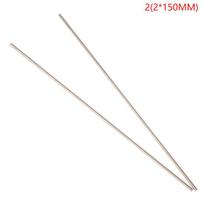 Skersmuo 2Mm/3Mm/4Mm/5Mm/6Mm Rc Nerūdijančio Plieno Ašių Strypas Apvalus Velenas Linijinis Bėgis 2(2*150MM)