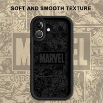 Marvel Žmogus-voras Geležinis žmogus Šaunus telefono dėklas iPhone 13 12 11 Pro Max 15 16 14 Plus XR 17 Air 16e XS Max Minkštas dėklas iPhone 13 Pro