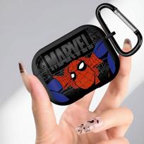 Marvel Žmogus-voras dėklas Airpods Pro3 Pro 1 4 3 Pro2 2 minkštas ausinių dėklas dangtelis Airpods 2