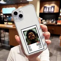 The Weeknd New  Luxury Transparent  phone case for iPhone 17 16 15 Pro Max 14 13 12 11 iPhone 15