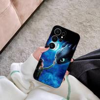 Lovely Couple Toothless Fury Dragon Phone Case For Samsung S 24 Fe 25 Ultra Plus 20 Lite 21 30 22 23 24 22 Ultra 5G Fundas Samsung S25