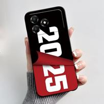 Telefono dėklas ZTE Blade A36 Minkšto silikono Juodas dėklas Unikalus dizaino raštas Sniego kalnas Atsparus smūgiams korpusas ZTE Blade A36 Dėklas ZTE Blade A36
