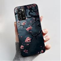 For ZTE Blade V40 Vita Case For ZTE Blade A72 4G V40Vita Cover Luxury Fashion Butterfly Flowers Silicone Soft Black Bumper Shell ZTE Blade A72 4G