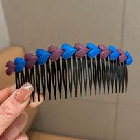 Children's Flyaway Hair Taming Comb & Bangs Clip for Girls