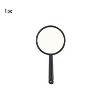 Plastikinis edukacinis įrankis 25 mm 5x didinantis rankinis didinamasis stiklas skaitymo stiklo lęšis juvelyrinis didintuvas 1pc