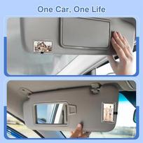 Car Visor Photo Frame Clip Couples Gift Unique Car Decor Easy to Attach Memory Keeper for Daily Drives and Adventures one size