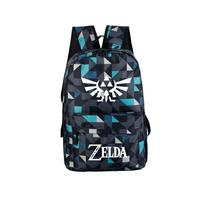(PlaidBlue) The Legend Of Zelda Large Capacity Backpack Casual Travel Backpack School  Bag geltona
