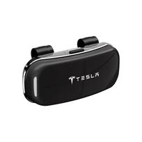 AMN1 Car Sun Visor Sunglasses Case Glasses Holder Car Accessories Glasses Box For Tesla SpaceX Model 3 Y S X Y-Eur Highland Roadster juoda