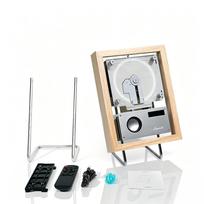 Transparent Acrylic Wall-Mounted Bluetooth CD Player Photo Frame with Magnetic Suction Package Size: 43.0x26.7x14.4cm