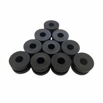 10pcs/set 4.5mm Motorcycle Rubber Grommets Bolt Assortment Kits Fairing Bolts Pressure Relief Cushion Buffer Washer Shock 10 PCS