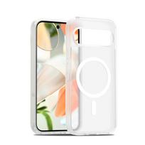 Simple Matte Translucent Frosted Phone Case For Google Pixel 10 9 A Pro XL Magnetic Wireless Charging Skin Touch Anti-Drop Cover Pixel 10Pro gryna