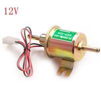 12V/24V Universali Elektrinė Kuro Siurblys Žemo Slėgio Varžtų tvirtinimas Laidas Dyzelinas Benzinas HEP-02A Automobiliui Karbiuratorius Motociklui ATV HEP-02A-12V-Gold