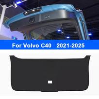 For Volvo C40 XC40 XC60 XC90 Car Tailgate Mat Trunk Liner Cargo Tray Waterproof Rear Bumper Protector Pad Anti-Slip Accessories For C40 Black 1PC