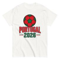 Portugal 2026 Football Supporter T-shirt, Portugal Fan Tee Shirt, Match Gift, Portuguese Supporter Style Jersey 2XL