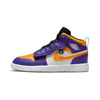 (PS) Air Jordan 1 Mid 'Lakers' Kids' DQ8427-517 EU 29.5