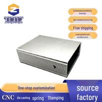 Electronic Instrument Metal Casing - CNC Punched and Bent Sheet Metal Housing 100