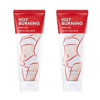 MISSHA Hot Burning Body Gel 200ml x 2pcs – Warming Firming Massage Gel for Waist, Thighs & Body Care