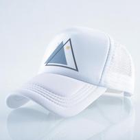 „Snapback Trucker“ kepuraitės, vyriškos, kvėpuojančios beisbolo kepuraitės, moteriškos „Unisex Streetwear“ hiphopo kepurės vasaros kepuraitės 56-60cm balta