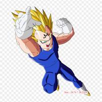Pleistrai drabužių maišams Lyginti ant terminių lipdukų Vegeta Majin Vegeta Goku raštas, plaunamas šilumos perdavimas