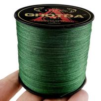 GHOTDA 12 vnt PE pintas žvejybos valas 10-80LB 100M daugiagijinis žvejybos valas Karpių žvejybai jūriniame vandenyje 30lb žalia
