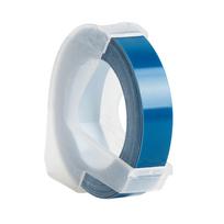 3D plastikinės reljefinės etiketės juostos papildymas, skirtas DYMO 12965 1610 etikečių gamintojui su 3/8 colio * 9,8 pėdos, 1 1 Roll vandenyno mėlyna spalva