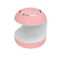 Mini UV LED nagų lempa gelio lako nagų džiovintuvas Kietėjimo lempa USB nagų UV šviesos LED terapijos šviesos nagai rožinė