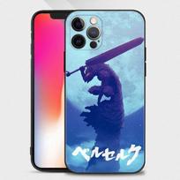 Telefono dėklas skirtas iPhone 14 13 12 11 Pro Max Xs Max Xr X 7 8 Plus 12 Mini 6s Silicone Capa Black Shell Berserk Guts Anime For iPhone 7 8 Plus