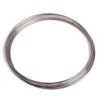 20-100 kilpų 6 cm atminties karoliukų plieninė viela karoliukams  pasidaryk pats  papuošalų gamybai apyrankėms 0.6mm 10pcs pilka