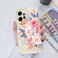 Gėlių dėklai, skirti Xiaomi Redmi Note 12 11 10 9 8 7 Pro Max Galinis dangtelis Mielas avokado minkštas silikoninis fotoaparato apsauginis telefono fondas Redmi Coques Redmi Note 11 5G dramblio kaulas