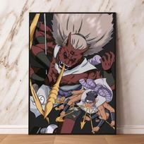 Anime veikėjo paveikslėlis Naturo Gaara Modulinis paveikslas Vaikų dovanos Sienų apdaila Modernūs namai 21cm×30cm NoFrame