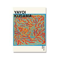 Kusama Yasushi Kriauklių grybų akies parodos sienos menas Aliejinė tapyba Nordic plakatas 21cm×30cm NoFrame