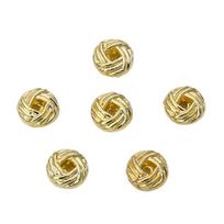 Varinės ananaso mazgo žiedo tarpinės karoliukai „pasidaryk pats“ papuošalų gamybai, rankdarbių aksesuarai 6mm 10pcs