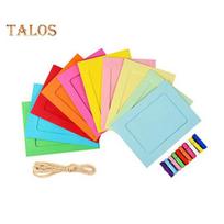 1 Set DIY Picture Frame Waterproof Crease-resistant Reinforced Corner Picture Display Frame Bedroom Accessory įvairiaspalvis